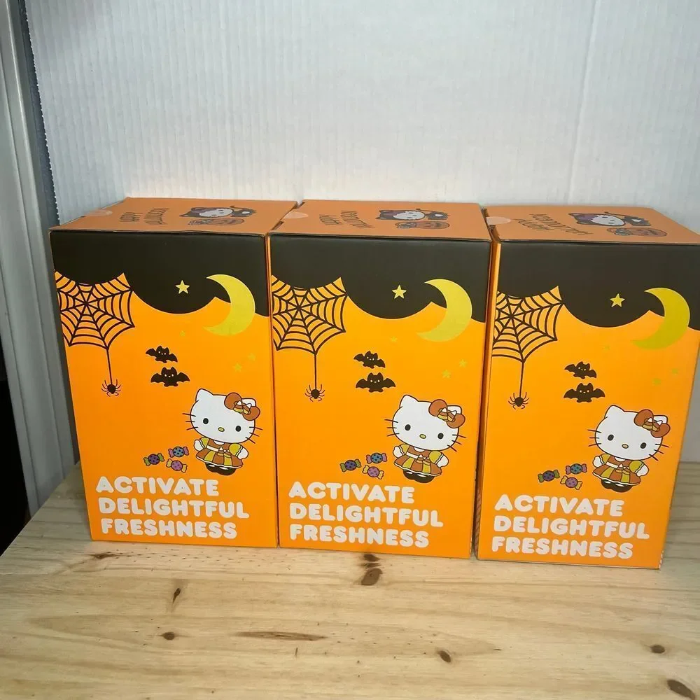 Hello Kitty Halloween Reed Diffuser Lot of 3 Cinnamon Vanilla NEW FREE‎ Shipping